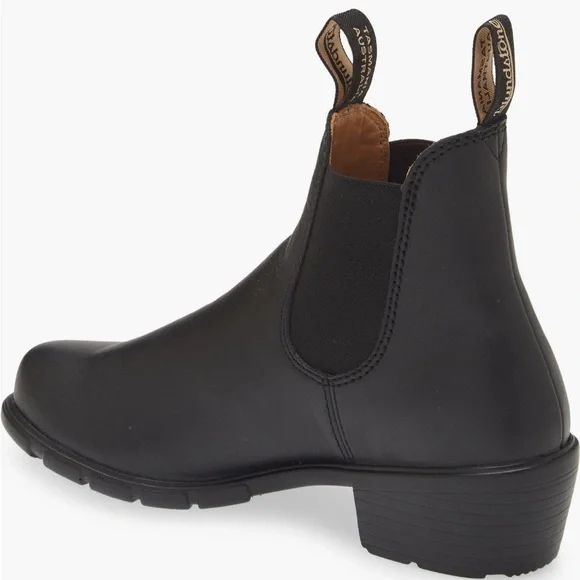 Blundstone #1671 Black Chelsea Heeled Leather Boots size EU 40 (US womens 9.5) - Picture 11 of 15